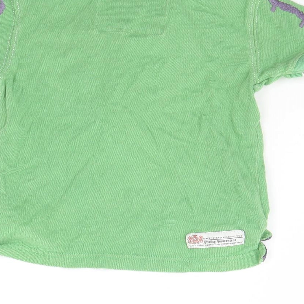 NEXT Baby Green Basic Polo Size 12 Months