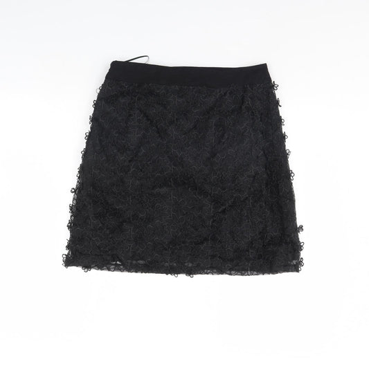Darling Womens Black Mini Skirt Size M