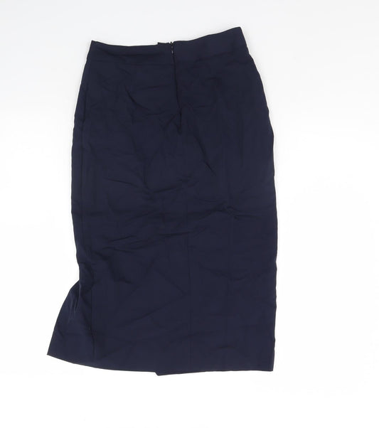 ASOS Womens Blue A-Line Skirt Size 8