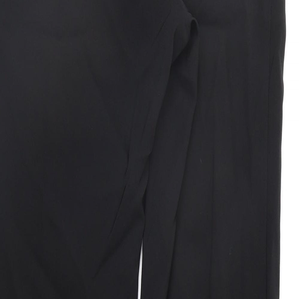 River Island Womens Black Trousers Size 8 L29 in