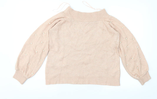 NEXT Womens Pink Pullover Jumper Size 8