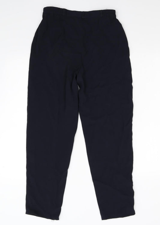 Blanchelle Womens Blue Trousers Size 12 L28 in