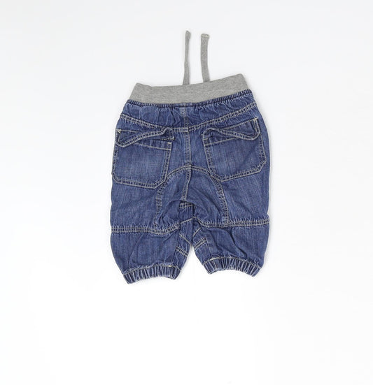LOGG Baby Blue Denim Sweatpants Jeans Size 3-6 Months