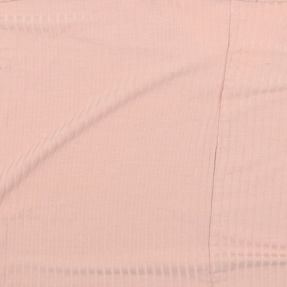 Boohoo Womens Pink Pullover Jumper Size 10