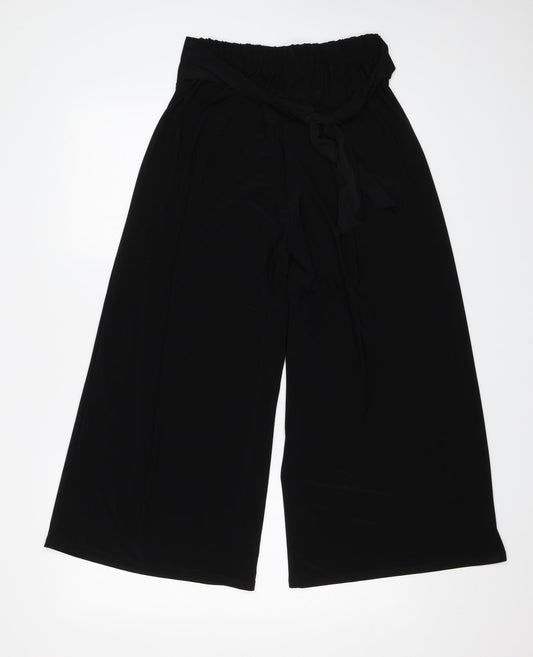 Preworn Womens Black Trousers Size 27 in L22 in