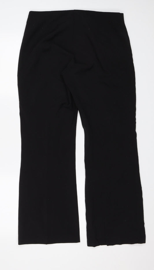 Preworn Womens Black Dress Pants Trousers Size 10 L28 in