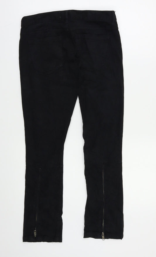 H&M Womens Black Skinny Jeans Size 8 L26 in
