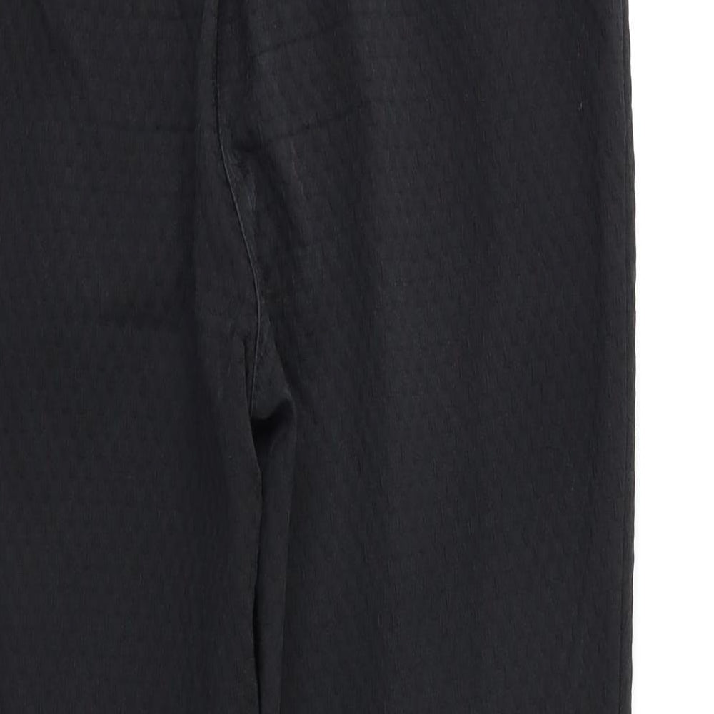 NEXT Womens Black Dress Pants Trousers Size 8 L25 in