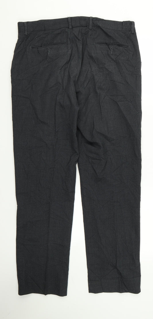 Preworn Womens Grey Trousers Size 26 L32 in