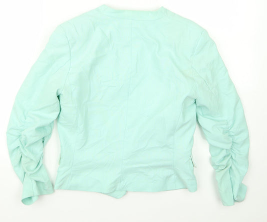 H&M Womens Green Jacket Size 6