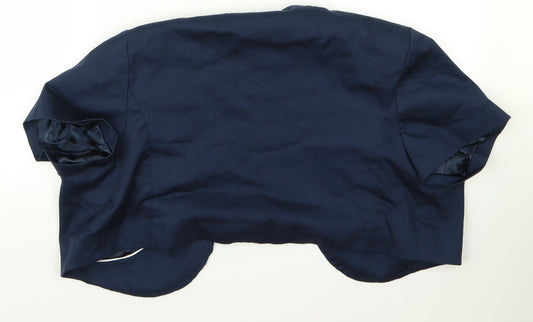 anna rose Womens Blue Jacket Size 10