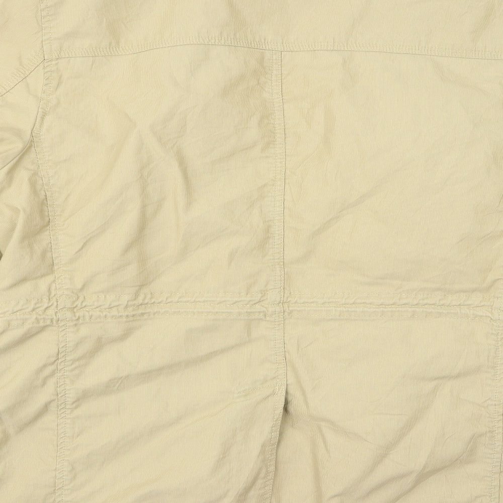 STONES Womens Beige Jacket Size L