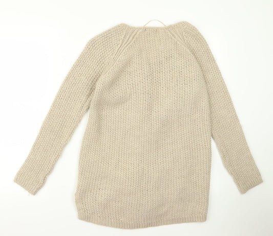 NEXT Womens Beige Jacket Size S