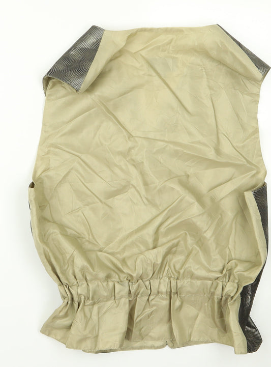lperry ellis Mens Brown Gilet Jacket Size M