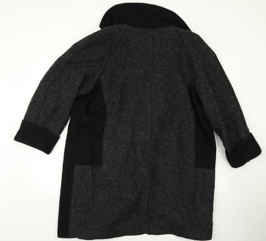 peruna Womens Grey Jacket Size 2