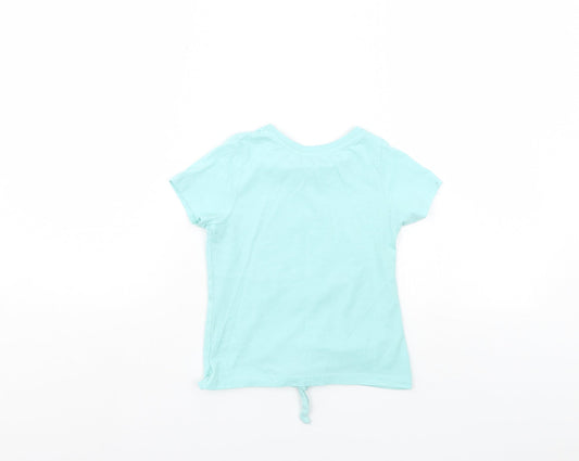 Preworn Girls Blue Basic T-Shirt