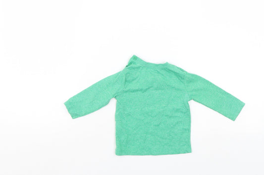 F&F Baby Green Pullover Jumper Size 3-6 Months