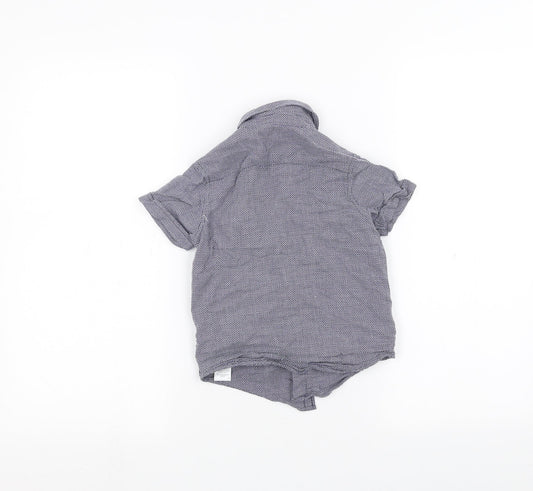 Autograph Boys Blue Basic Button-Up Size 3-4 Years
