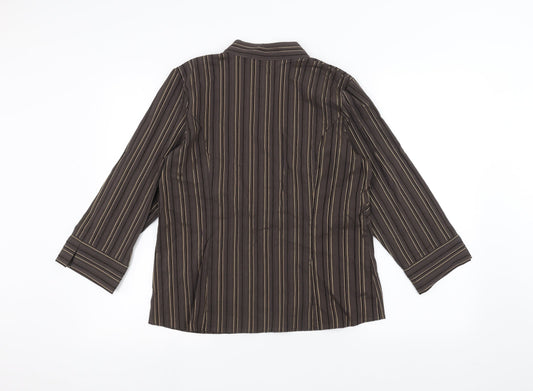 Marks and Spencer Womens Brown Jacket Size 16