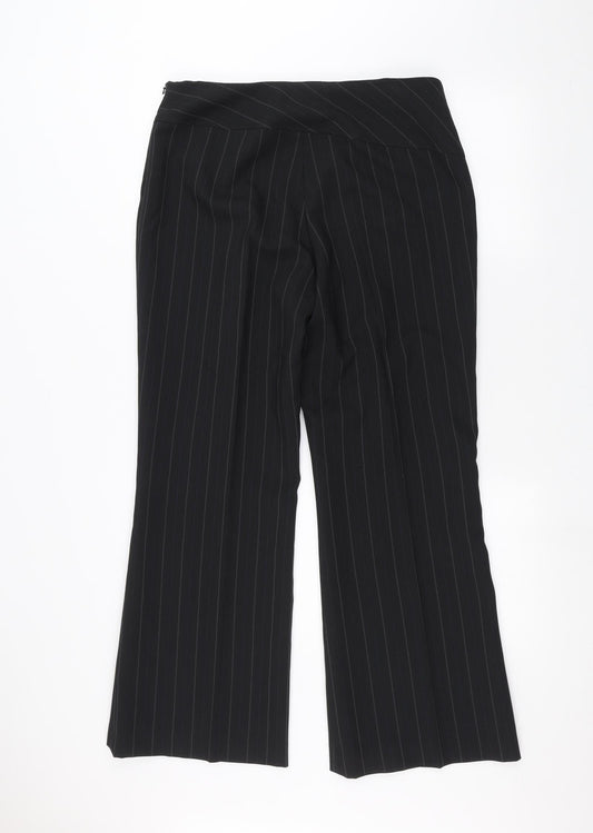 Florence + Fred Womens Black Dress Pants Trousers Size 14 L27 in