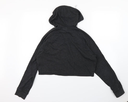 Divided Womens Grey Pullover Hoodie Size S