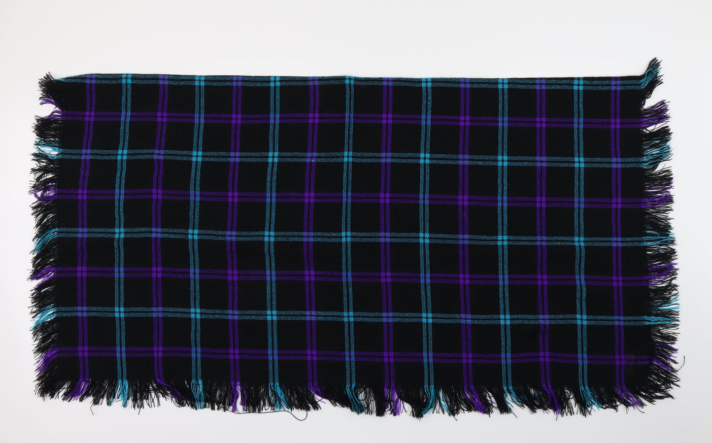 Preworn Purple Check - folded