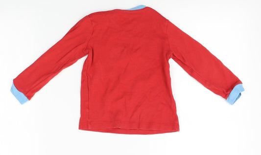 George Boys Red Pyjama Top Size 2-3 Years - marvel