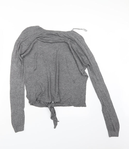 NEXT Womens Grey Knit Pullover Jumper Size 10