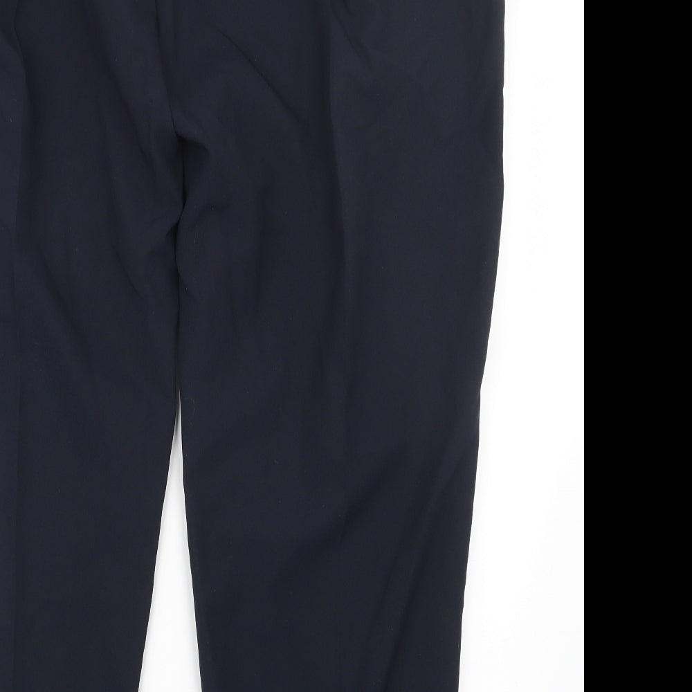 Preworn Womens Blue Trousers Size 28 L27.5 in