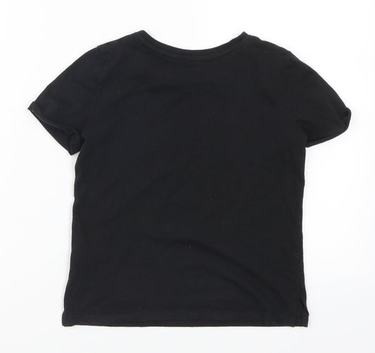 Matalan Girls Black Basic T-Shirt Size 8 Years - Best Granddaughter ever