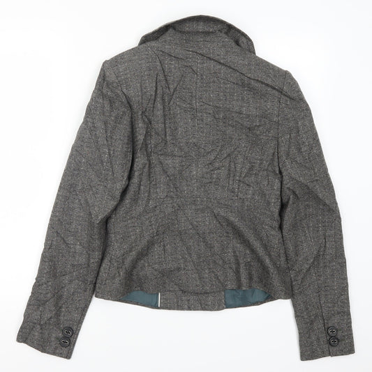 NEXT Womens Grey Jacket Coat Size 8
