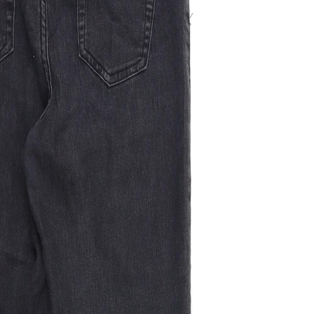 Brand and care label for miss evie girls’ black denim jegging jeans, size 12, years
