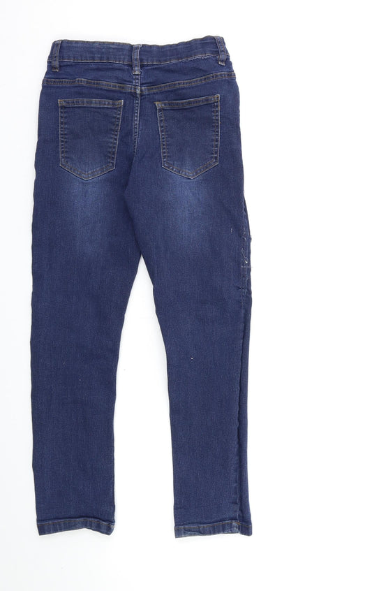 365 Denim Girls Blue Denim Straight Jeans Size 10 Years