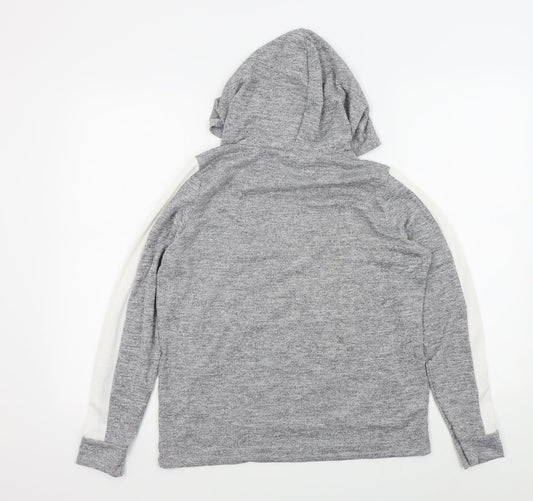 Boohoo Womens Grey Pullover Jumper Size 12