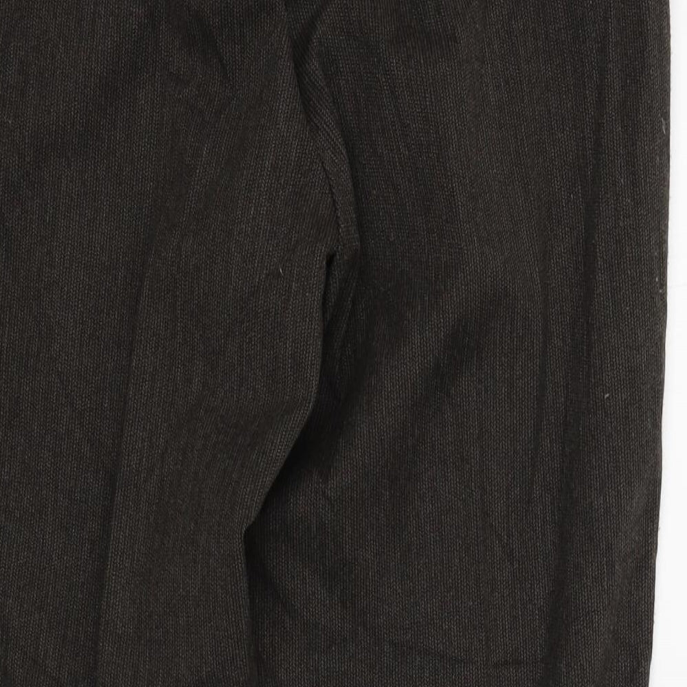 M&S Womens Brown Trousers Size 32 L26 in