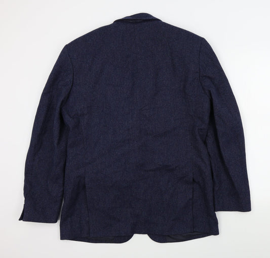 Debemhams Mens Blue Jacket Suit Jacket Size L