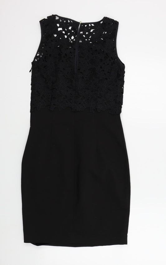 H&M Womens Black A-Line Size M