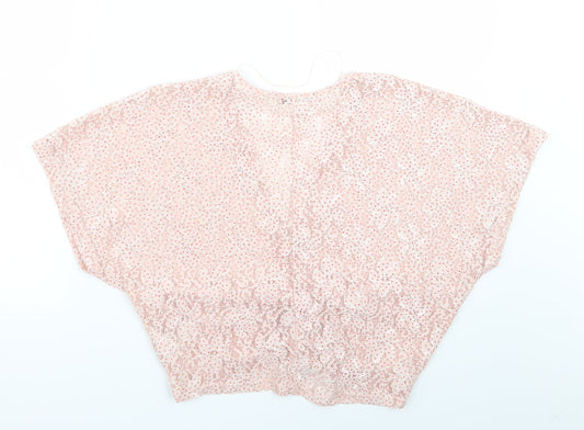 Zara Womens Pink Basic Blouse Size M