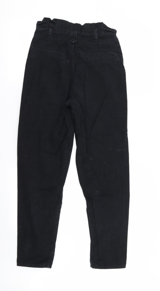 New Look Womens Black Trousers Size 6 L27 in