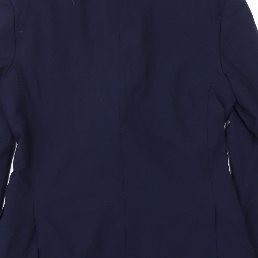 M&S Mens Blue Tuxedo Blazer Size 38