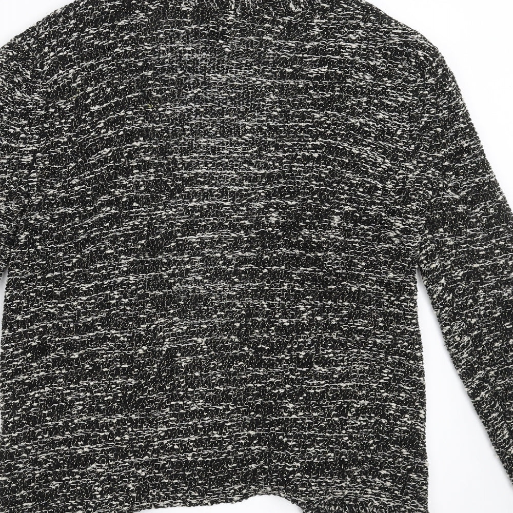 H&M Womens Black Cardigan Jumper Size XS