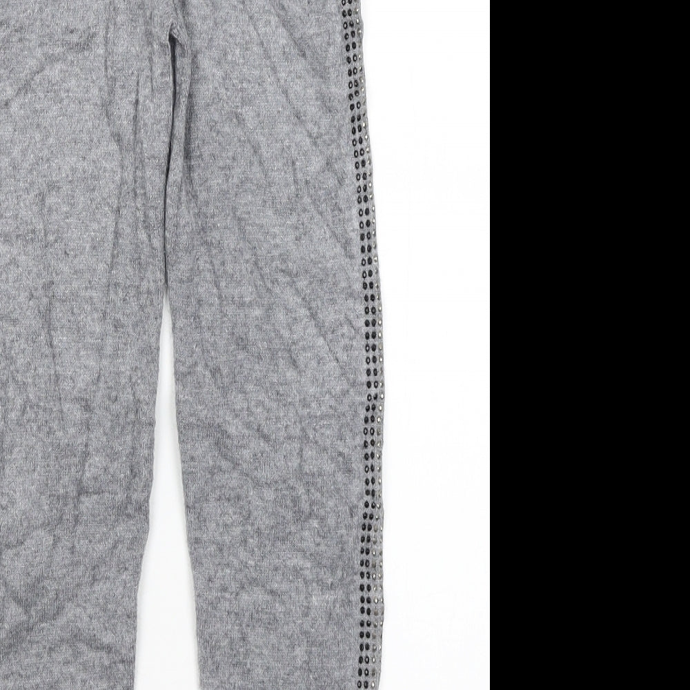 Primark Girls Grey Jogger Trousers Size 10-11 Years
