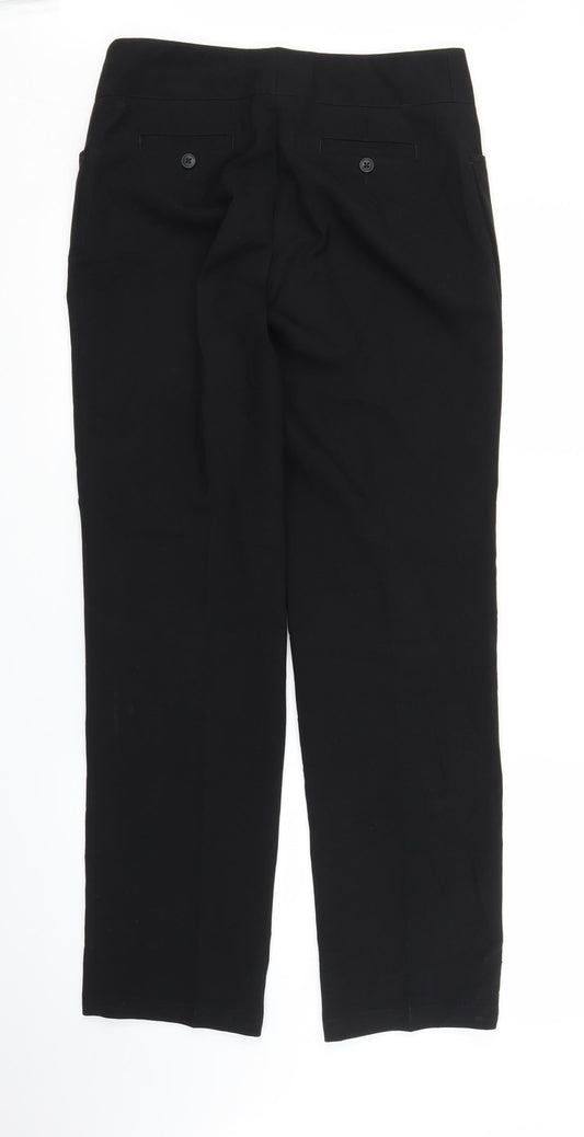 Class Club Womens Black Trousers Size 10 L28 in