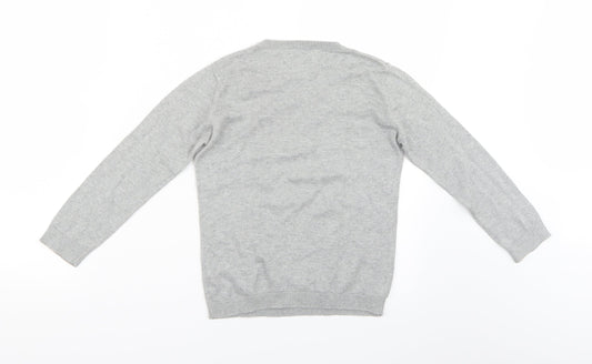 CFK Boys Grey Pullover Jumper Size 6 Years