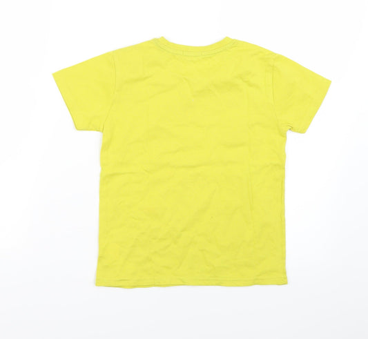 Dpam Boys Yellow Basic T-Shirt Size 6 Years