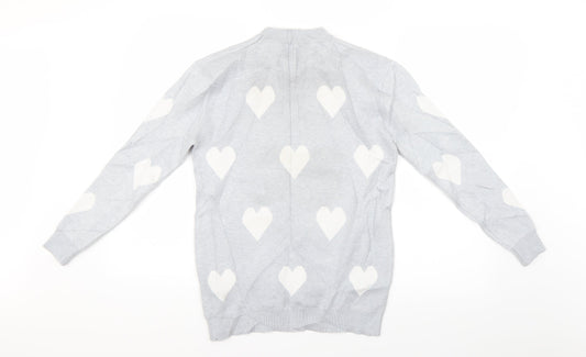 Preworn Womens Grey Pullover Jumper Size M