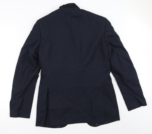 Marks and Spencer Mens Blue Jacket Blazer Size 38