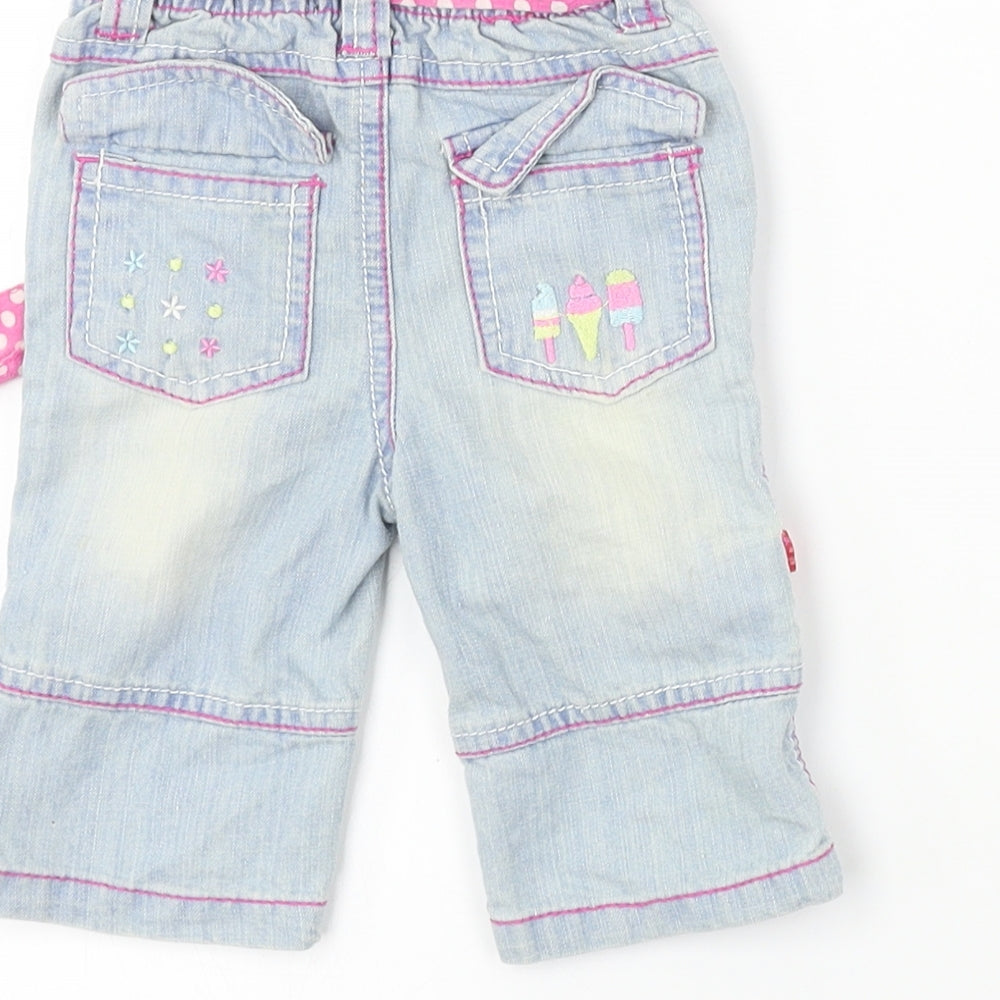 Earlydays Girls Blue Jeans Size 3-6 Months