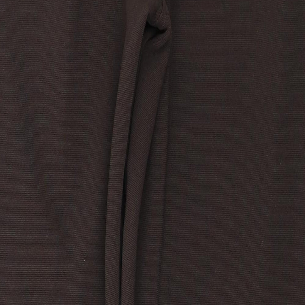 Preworn Womens Brown Trousers Size 28 in L26 in