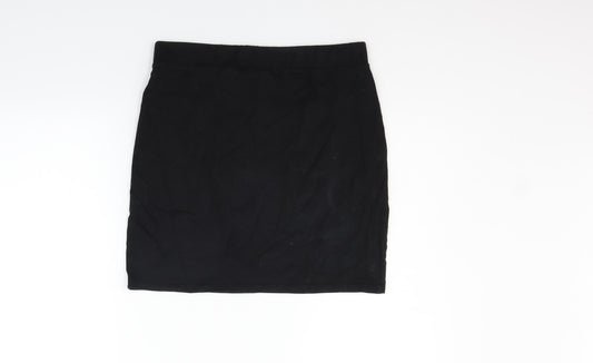 Divided Womens Black A-Line Skirt Size M